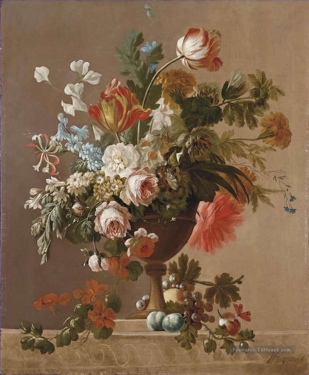 Vaso Di Fiori vase de fleurs Jan van Huysum Peintures à l'huile